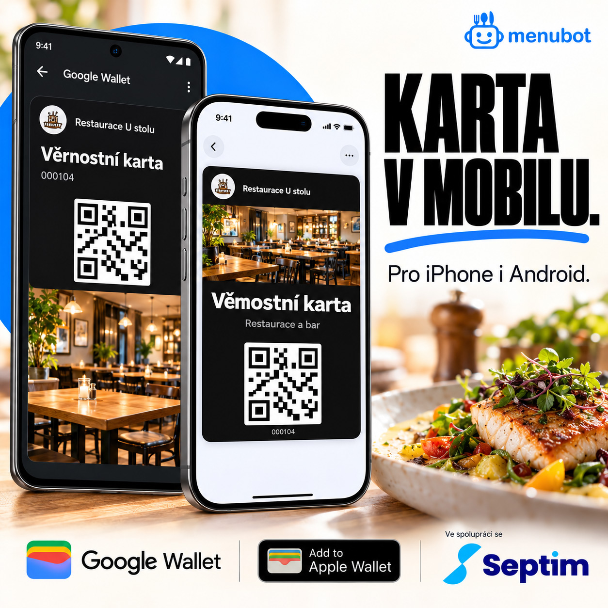 Google wallet / apple wallet
